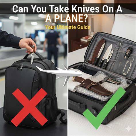 Utility Knife On Airplane