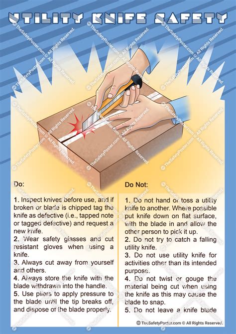 Utility Knife Safety