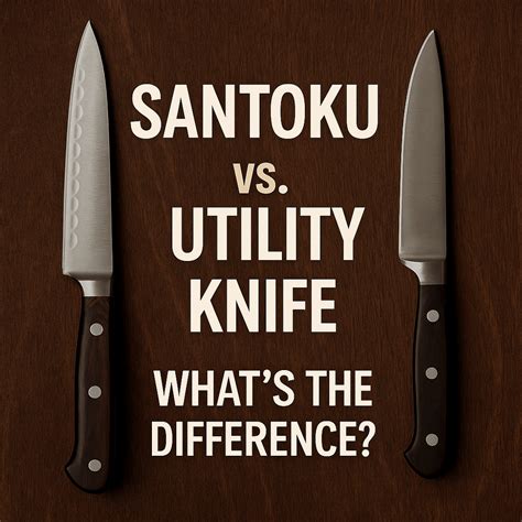 Utility Knife Vs Santoku