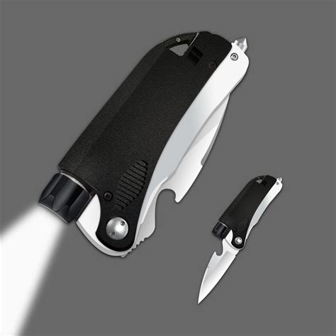 Utility Knife With Flashlight