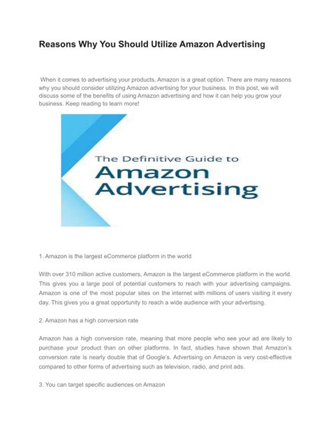 Utilize Amazon Advertising and Promotion Tools