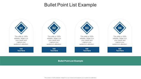 Utilize Bullet Points