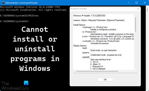 Utilize Command Prompt to Uninstall Programs That Won’t Uninstall