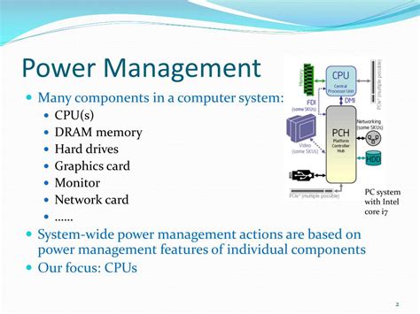 Utilize Power Management Features
