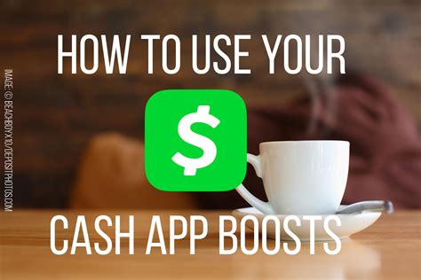 Utilizing Cash App Boosts