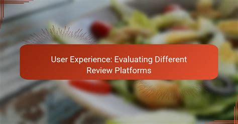 Utilizing Different Review Platforms