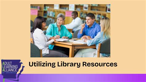 Utilizing Library and Educational Resources