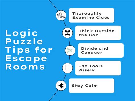 Utilizing Logic and Deduction in Escape Rooms