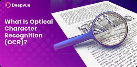 Utilizing Optical Character Recognition (OCR)