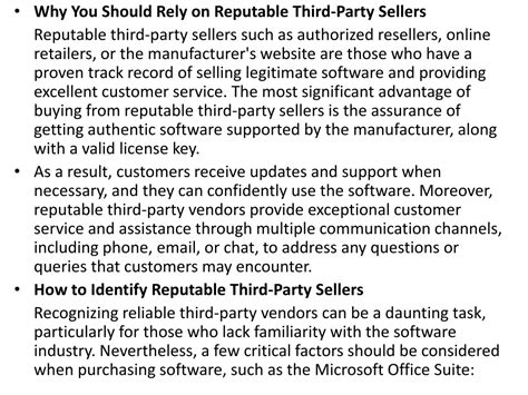Utilizing Reputable Third-Party Services