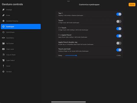 Utilizing Shortcuts and Gestures