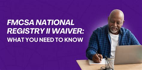 Utilizing the FMCSA National Registry