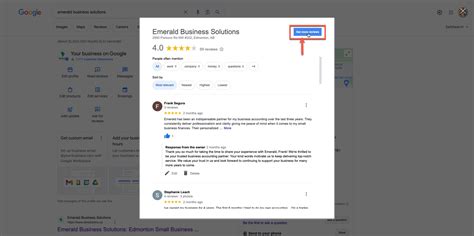 Utilizing the Google Review Link for Frictionless Submission
