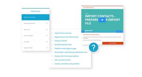 Utilizing the In-App Help Center