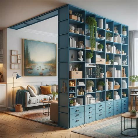 Utilizing the Kallax System as a Room Divider