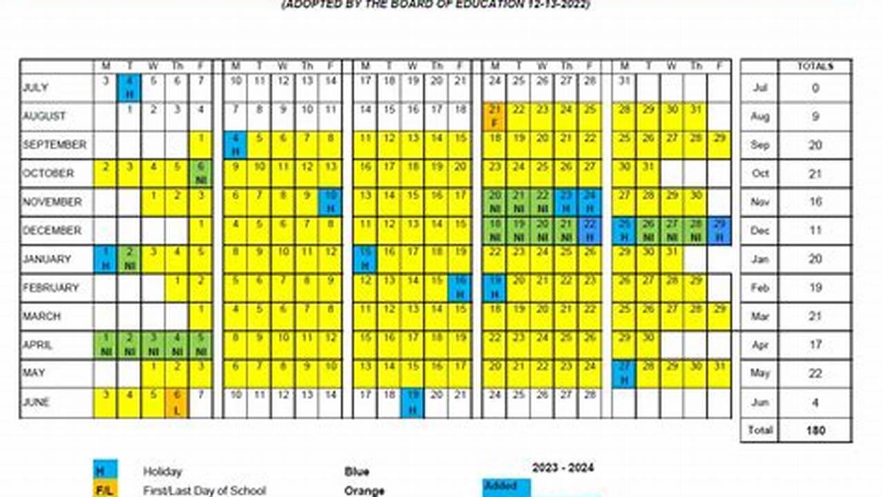 Utk Spring Calendar