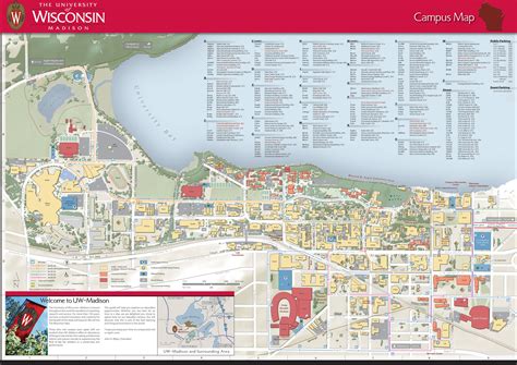 Uw Campus Map Madison