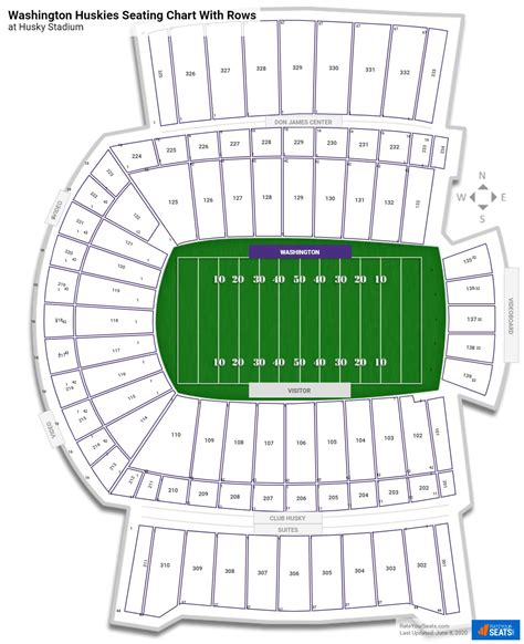 Uw Football Stadium Seating Chart