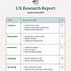 Ux Research Findings Presentation Template