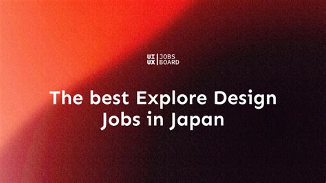 Ux Design Jobs In Japan