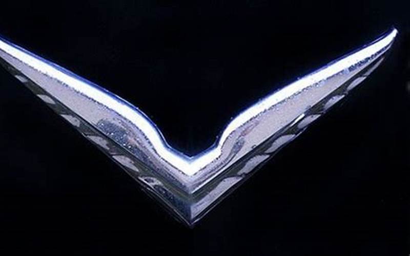 V Shaped Car Emblem