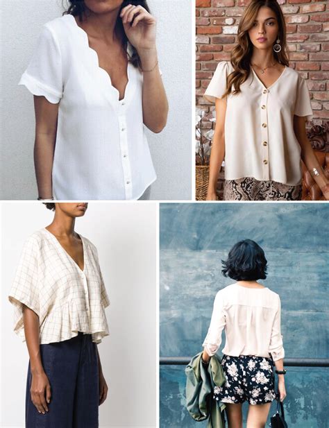 V Neck Blouse Pattern