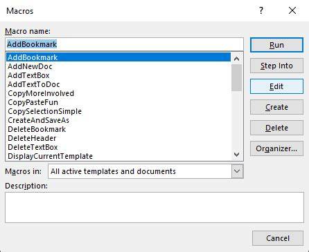 VBA Macro