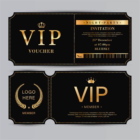 VIP Admission Tickets