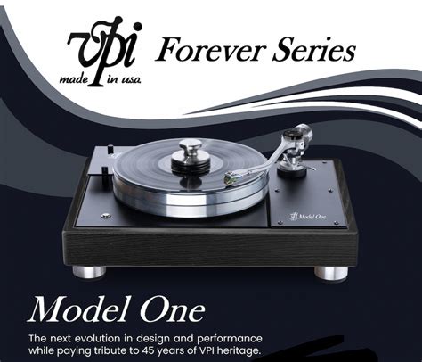 VPI Model One turntable: key features and pricing