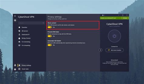 VPN and ad blocker setup for safe browsing
