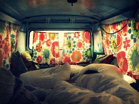 VW Hippie Bus Interior