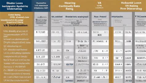 Va Hearing Loss Rating Chart