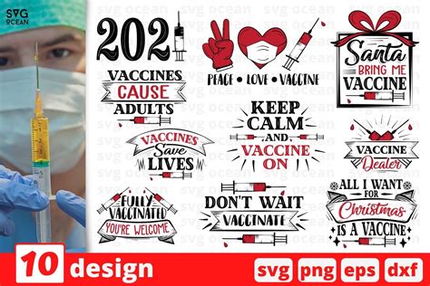 Download Vaccine SVG Bundle Files