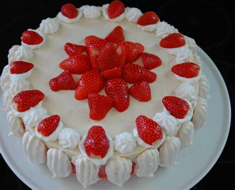 Vacherin vanille fraise