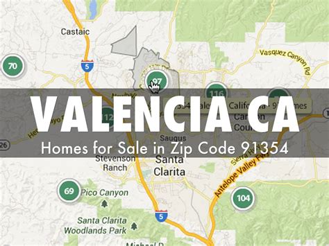 Santa Clarita Zip Code Map