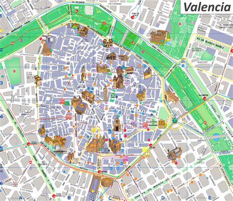 Spanien Valencia Karte / Valencia Info Location and Facts L