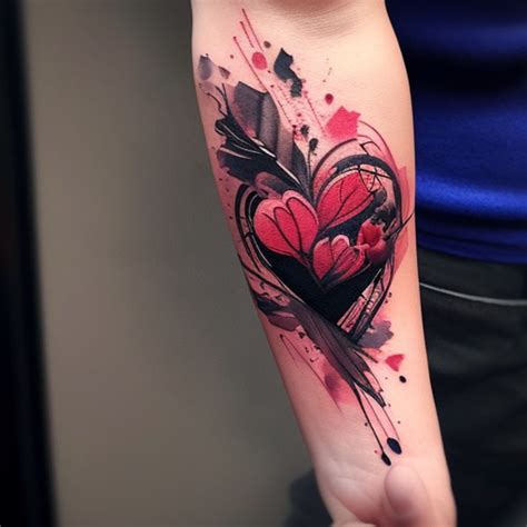 Valentines tattoo by Susie Humphrey Tattoos, Paw print
