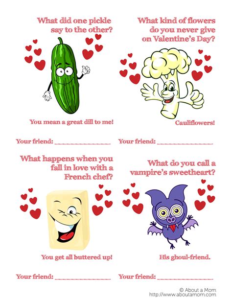 Valentine's Day Cards Printable Funny