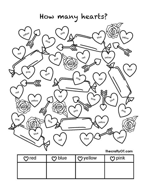 Valentine's Day Printable Worksheets
