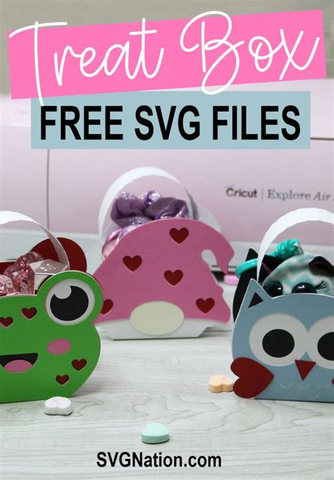 Unwrap Love with Our Free Valentine Box Svg - Download Now!