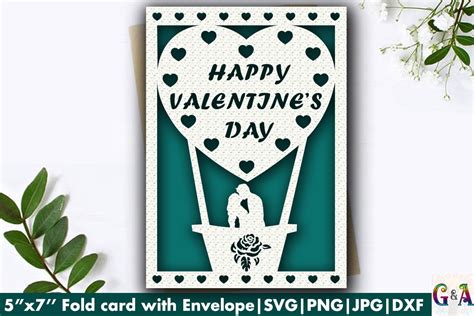 Express Love in Style with Stunning Valentine Card SVG Designs - The Perfect Touch for Gifting Bliss