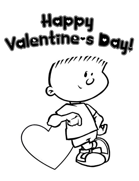 Valentine Coloring Pages For Kids/printables