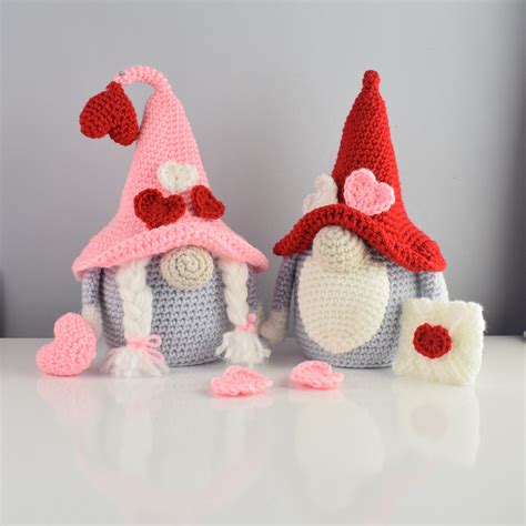 Valentine Gnome Crochet Pattern Free