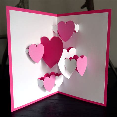 Unleash Your Valentine's Fantasy with These Stunning Pop-Up Card SVG Templates