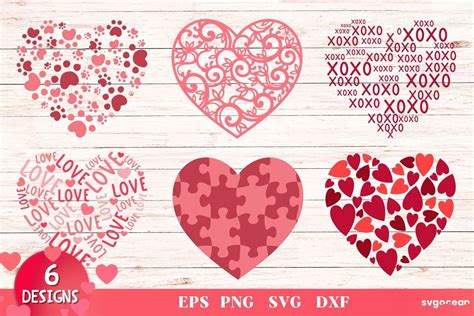 Spread the Love with our Exquisite Valentine SVG Bundle - Perfect for Crafting, Gifting, and More!
