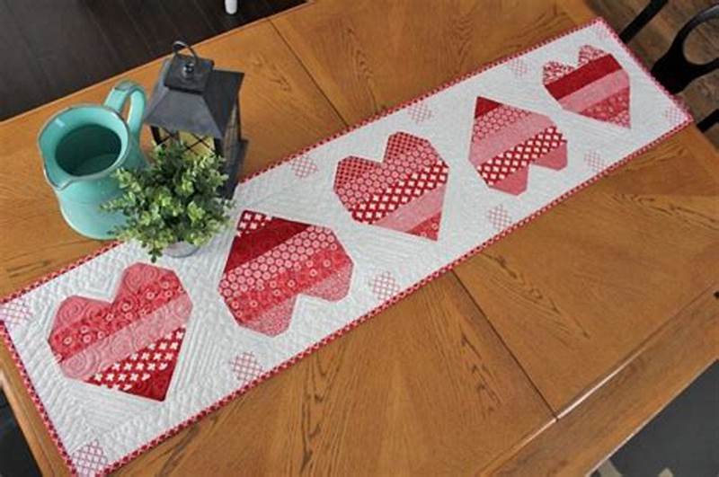 Valentine Table Runner Pattern