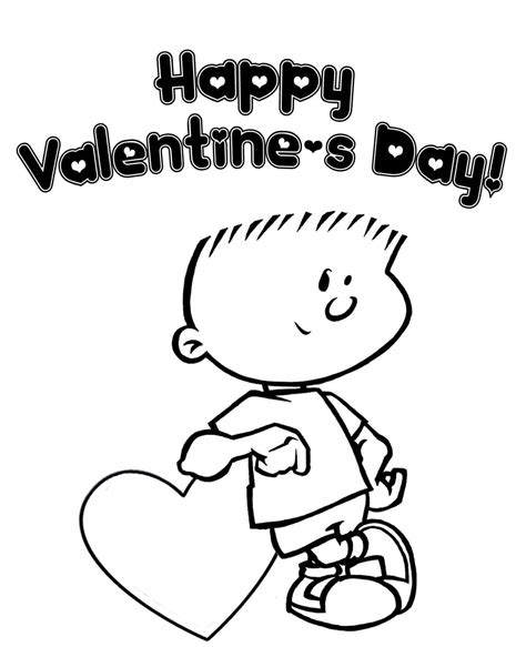 Valentines Day Free Printable Coloring Pages