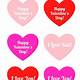 Valentines Day Hearts Printable