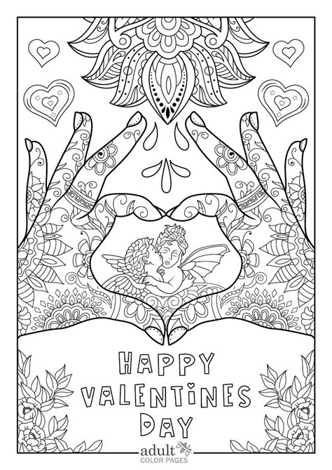 Valentines Day Coloring Pages For Adults