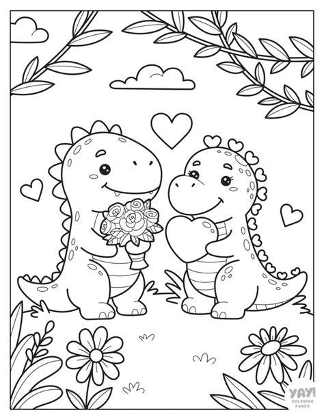 Valentines Day Coloring Pages Love